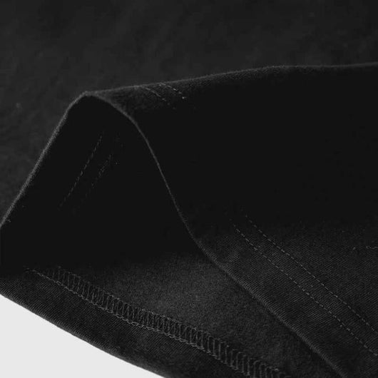 12-Pack Men's Black Crew Neck T-Shirt