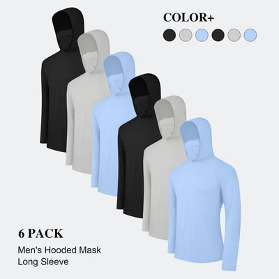 Black ×2 + Light Grey ×2 + Light Blue ×2