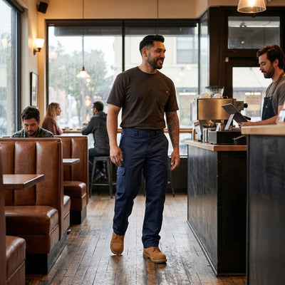 Men’s Relaxed Fit Cargo Work Pants