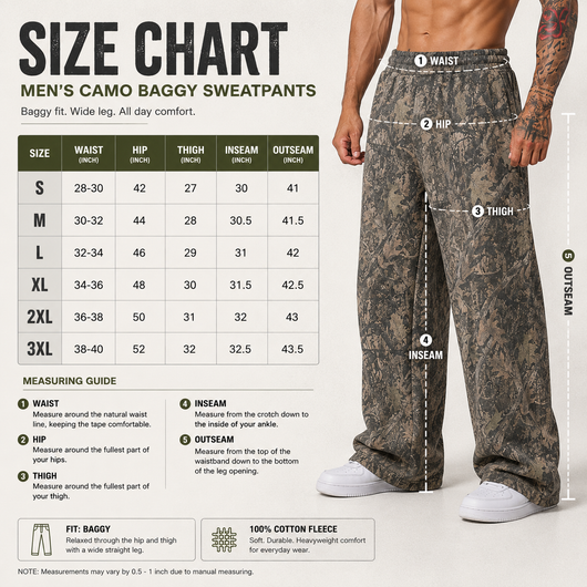 Men's Camo Sweatpants