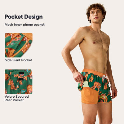 Men's Premium Quick Dry Swim Trunks