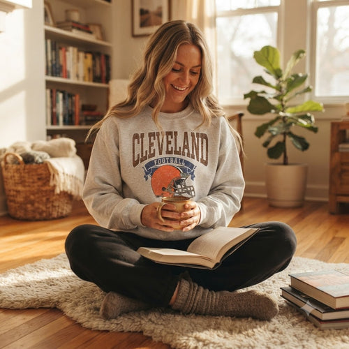Vintage Football Sweatshirt