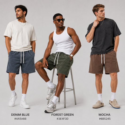Men's 3-Pack Cotton Shorts