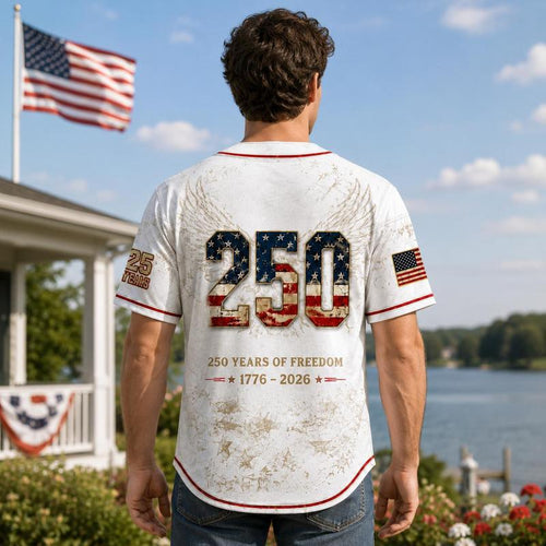 America 250th Anniversary Baseball Jersey