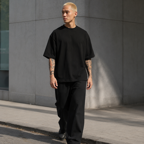 Mens 7.5oz Weighted Oversized Shirt