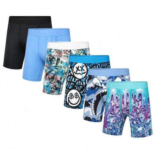 Youth Boys Boxer Brief 6 Packs
