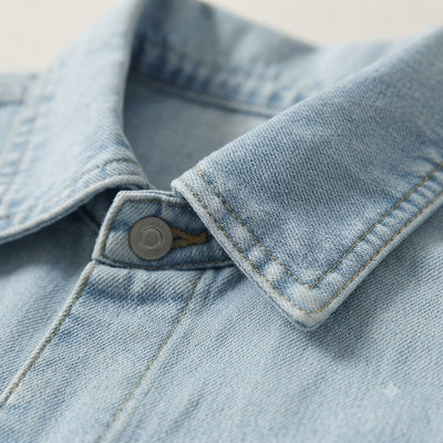 Women's Short Sleeve Jean Jacket
