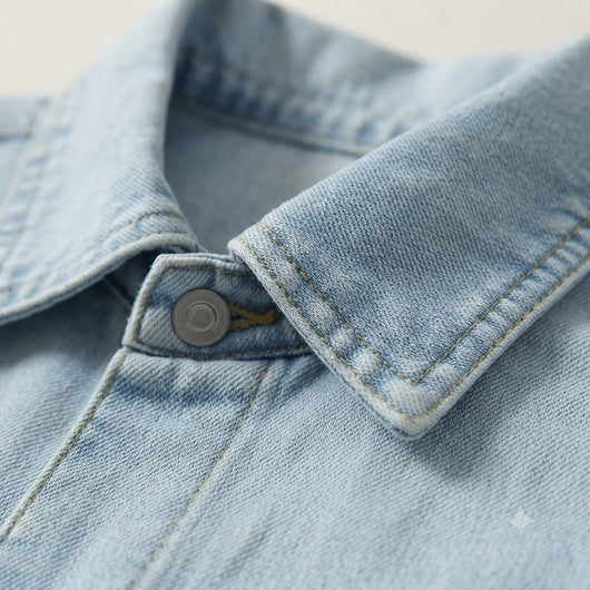 Women's Short Sleeve Jean Jacket