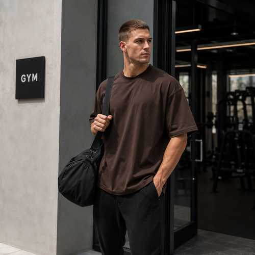 Mens 7.5oz Weighted Oversized Shirt