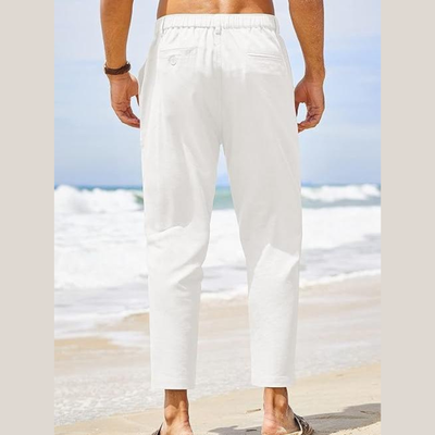 Men's Casual Cotton Linen Pants