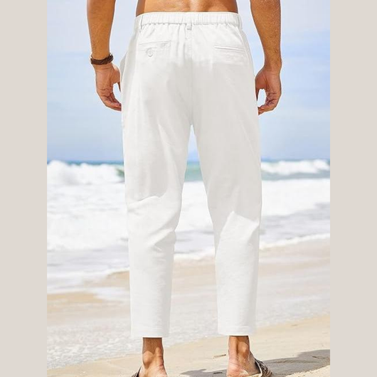 Men's Casual Cotton Linen Pants