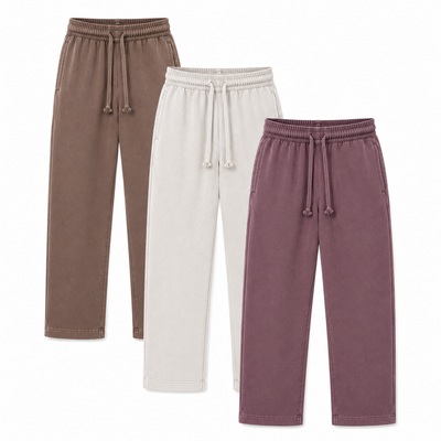 3 Pack Men’s Acid Wash Sweatpants