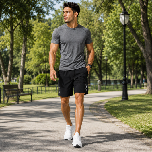 Men's 3-Pack Unisex Fashion Athletic Shorts