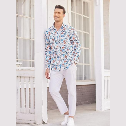Men's Casual Cotton Linen Pants