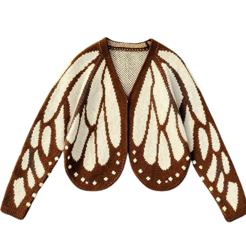 Womens Butterfly Wings Cardigan