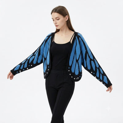 Womens Butterfly Wings Cardigan