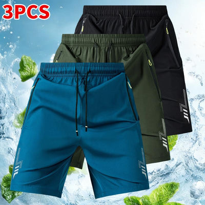 Men's 3-Pack Unisex Fashion Athletic Shorts