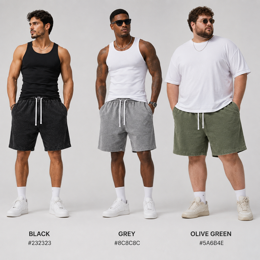 Men's 3-Pack Cotton Shorts