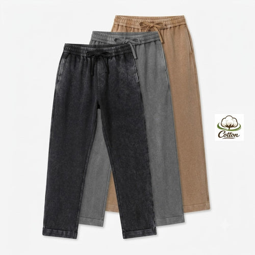 3 Pack Men’s Acid Wash Sweatpants