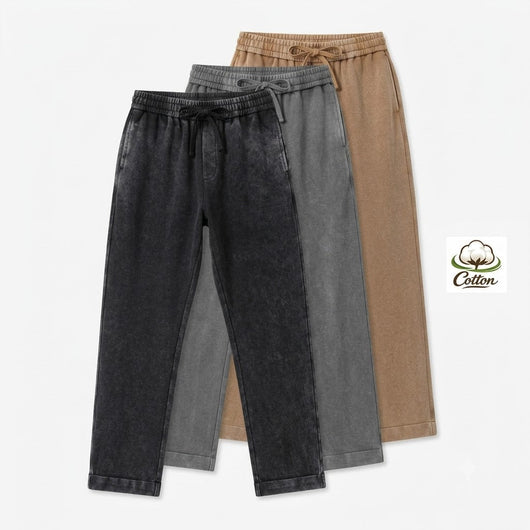 3 Pack Men’s Acid Wash Sweatpants