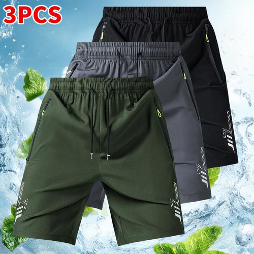Men's 3-Pack Unisex Fashion Athletic Shorts