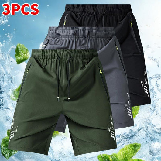 Men's 3-Pack Unisex Fashion Athletic Shorts