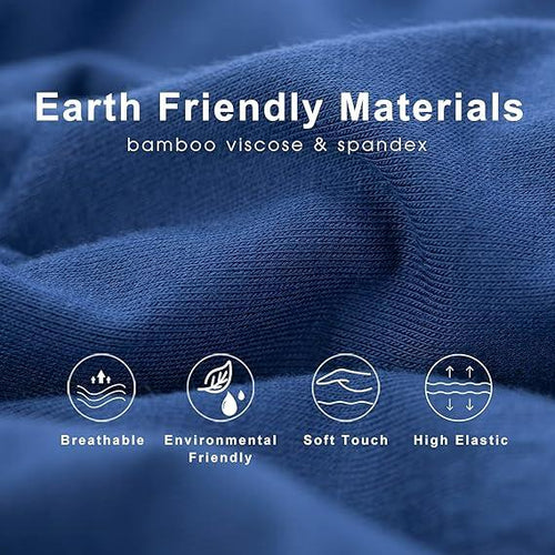 Men's Premium Bamboo Stretch Boxer Briefs 7-Pack