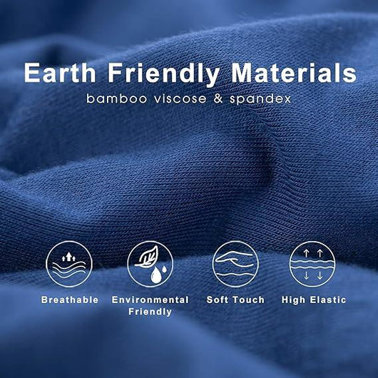 Men's Premium Bamboo Stretch Boxer Briefs 7-Pack