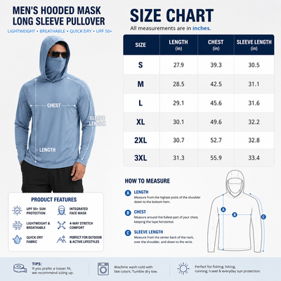 6-Pack Men's Hoodie Pullovers