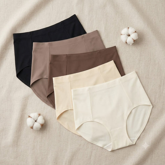 Seamless High-Waist Panties 5-Pack