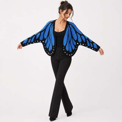 Womens Butterfly Wings Cardigan