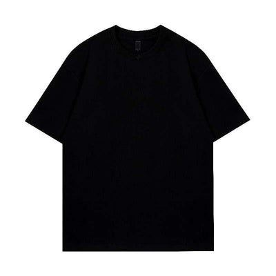 12-Pack Men's Black Crew Neck T-Shirt