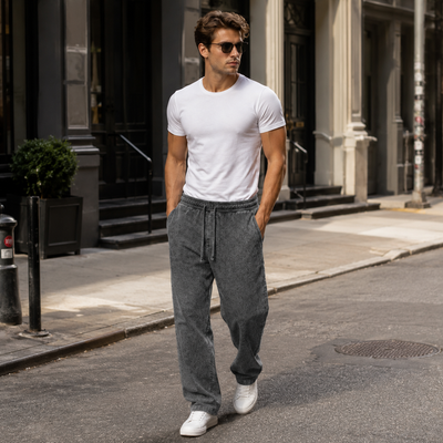 3 Pack Men’s Acid Wash Sweatpants