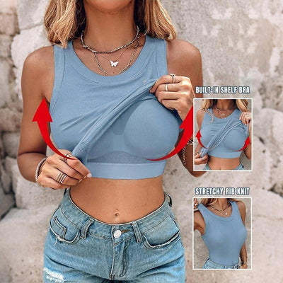Built-In Bra Tank Top