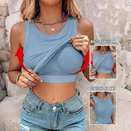 Built-In Bra Tank Top