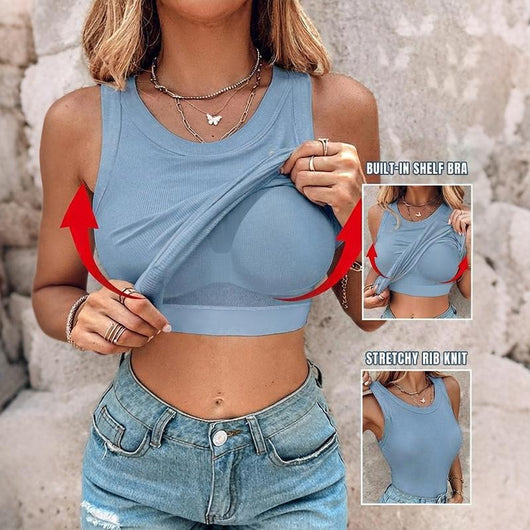 Built-In Bra Tank Top
