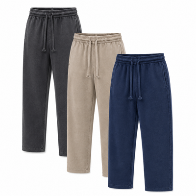 3 Pack Men’s Acid Wash Sweatpants