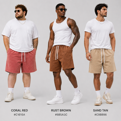 Men's 3-Pack Cotton Shorts