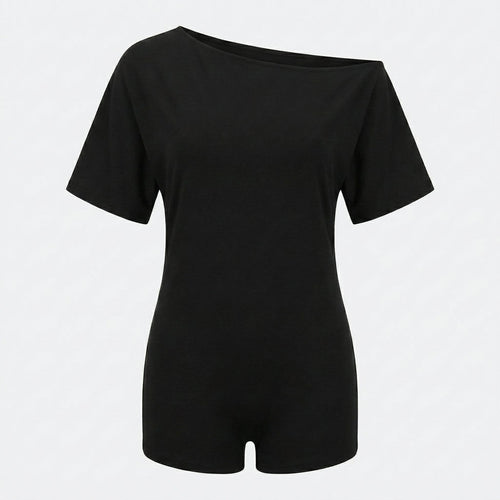 Women's 2-Piece Off-Shoulder Top & Shorts Lounge Set VIP