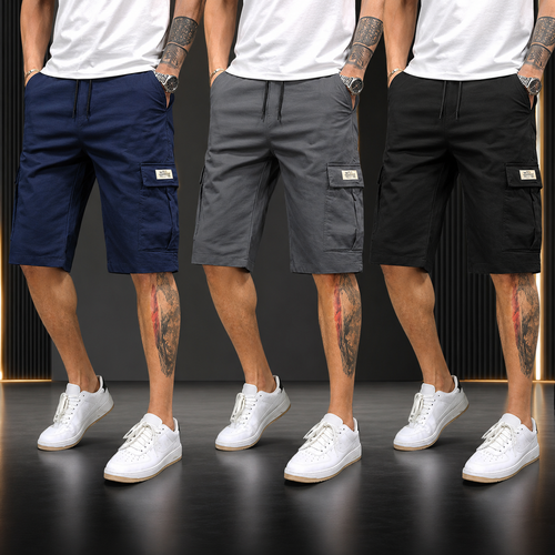 Men's 3-Piece Summer Shorts Set