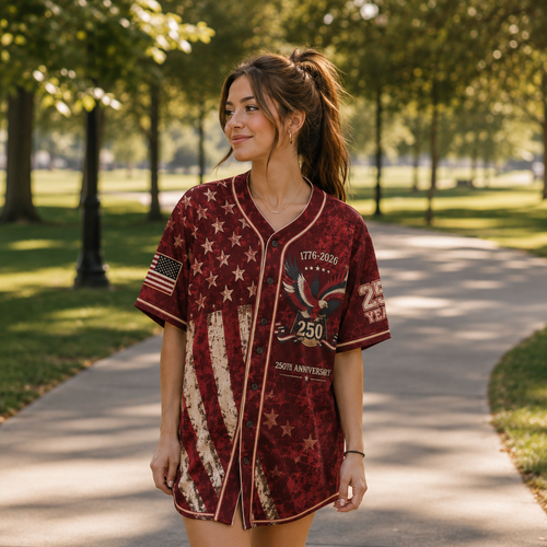 America 250th Anniversary Baseball Jersey