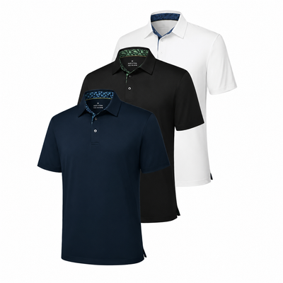Classic Breathable Collared Men's Polo Shirts VIP
