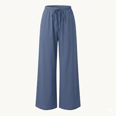 Women’s Palazzo Pants – Lightweight Wide Leg Summer Trousers with Pockets VIP