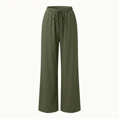 Women’s Palazzo Pants – Lightweight Wide Leg Summer Trousers with Pockets VIP