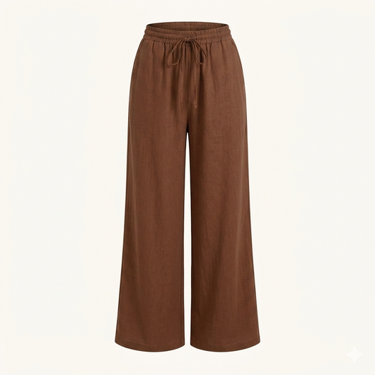 Women’s Palazzo Pants – Lightweight Wide Leg Summer Trousers with Pockets VIP