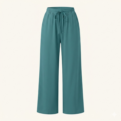 Women’s Palazzo Pants – Lightweight Wide Leg Summer Trousers with Pockets VIP