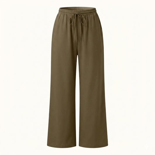 Women’s Palazzo Pants – Lightweight Wide Leg Summer Trousers with Pockets VIP