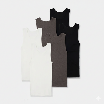 Premium Ultra-Soft Cotton Fitted Tank