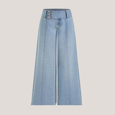 Women's Low Rise Cider Baggy Wide Leg Jeans VIP