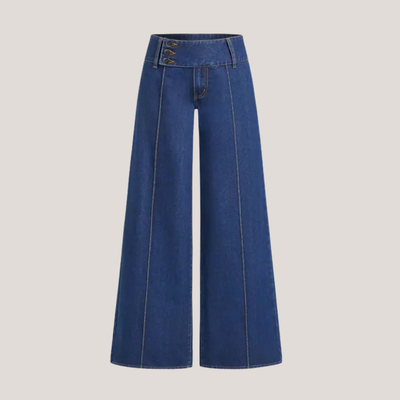 Women's Low Rise Cider Baggy Wide Leg Jeans VIP